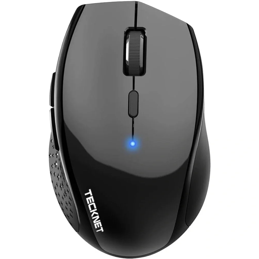 TECKNET Bluetooth Mouse, 4800 DPI Wireless Mouse, 2-Year Battery